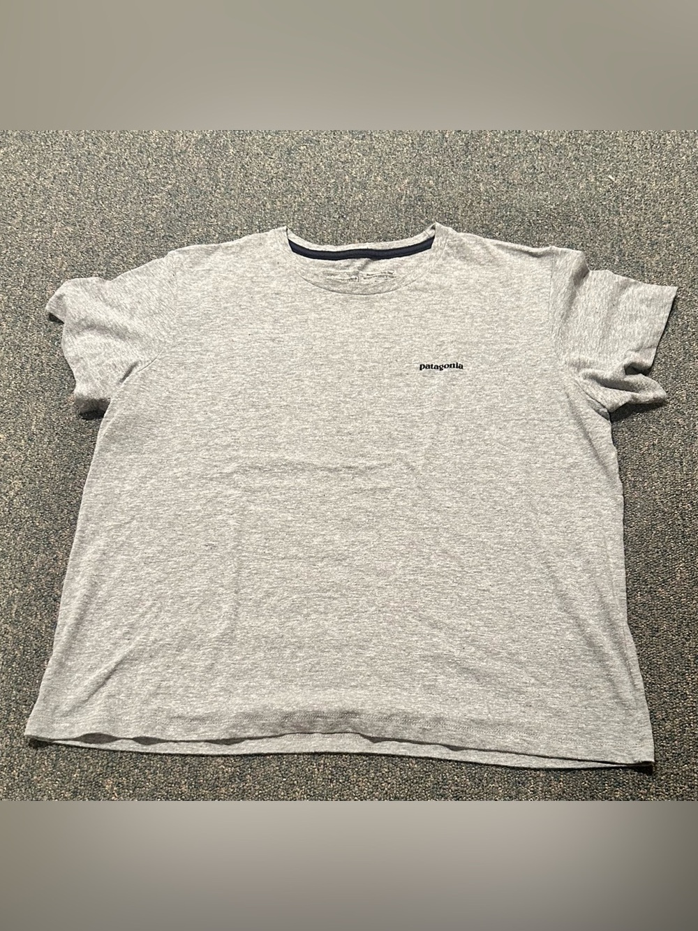 Women’s Patagonia Light Gray Short-Sleeve Crew Tee